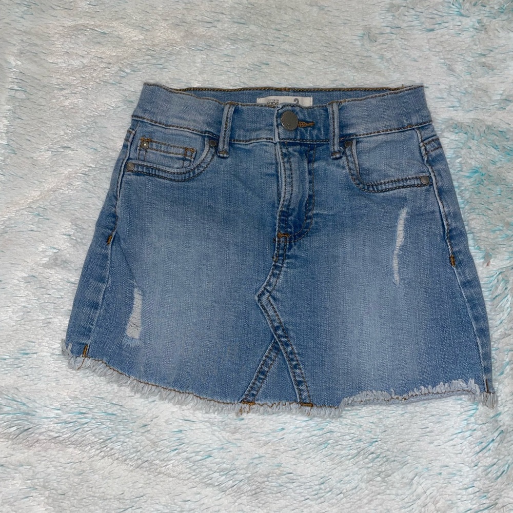 Toddler denim skirt